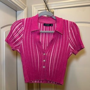 Glassons pink blouse